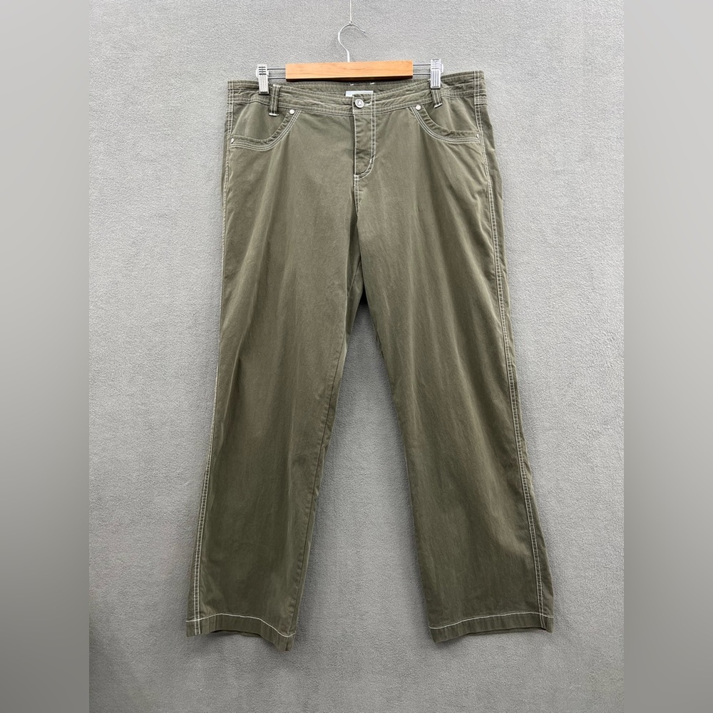 Guides Choice Women’s Size 12 Her Adventure Pants Green Hiking Outdoor Casual